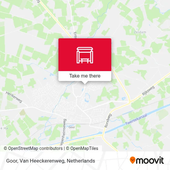 Goor, Van Heeckerenweg map