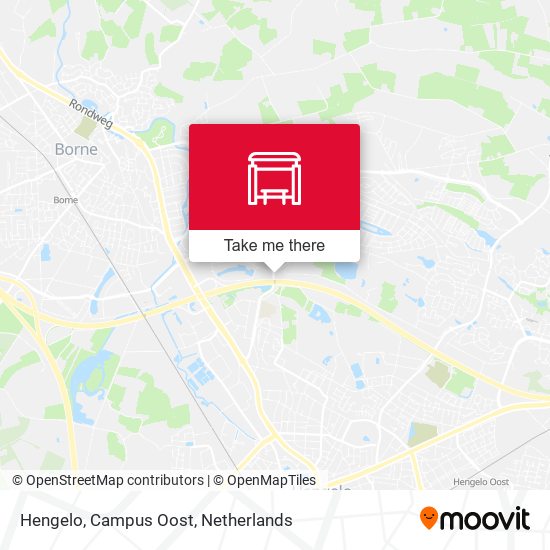 Hengelo, Campus Oost map