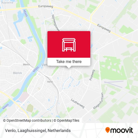 Venlo, Laaghuissingel map