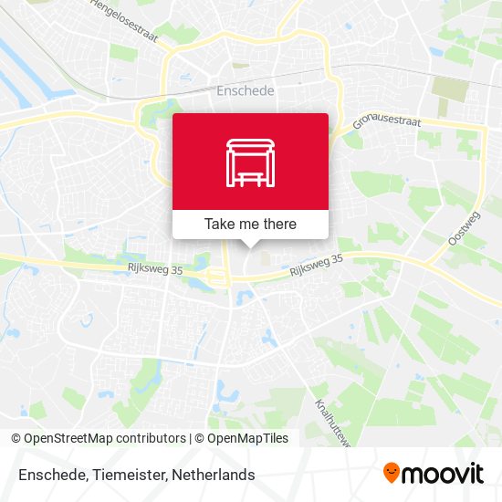 Enschede, Tiemeister map