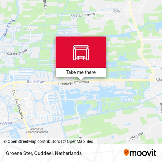 Groene Ster, Ouddeel map