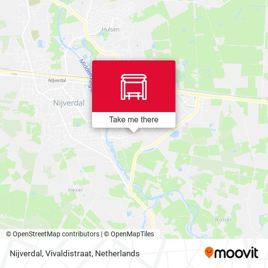 Nijverdal, Vivaldistraat map