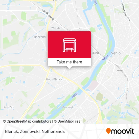 Blerick, Zonneveld Karte