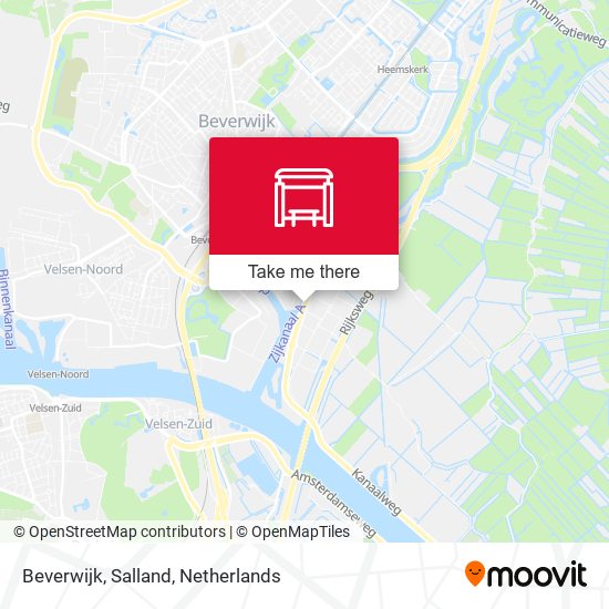 Beverwijk, Salland map