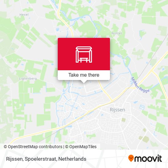 Rijssen, Spoelerstraat map