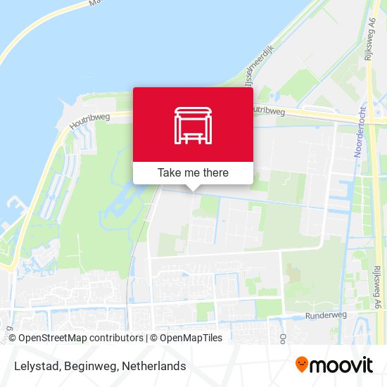 Lelystad, Beginweg map