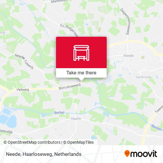 Neede, Haarloseweg map