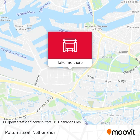 Pottumstraat Karte