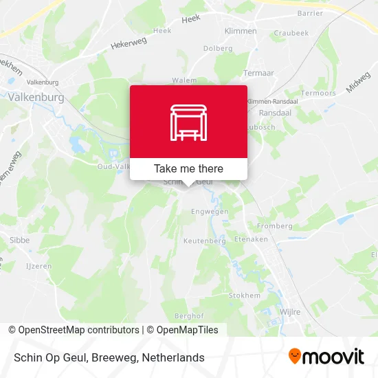 Schin Op Geul, Breeweg map