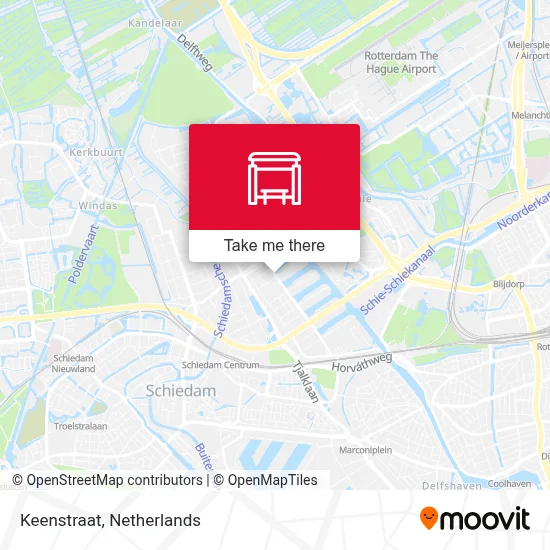 Keenstraat map