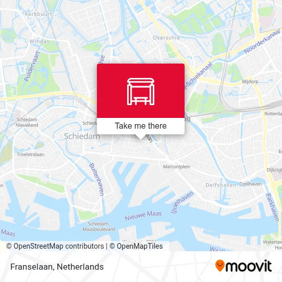 Franselaan map
