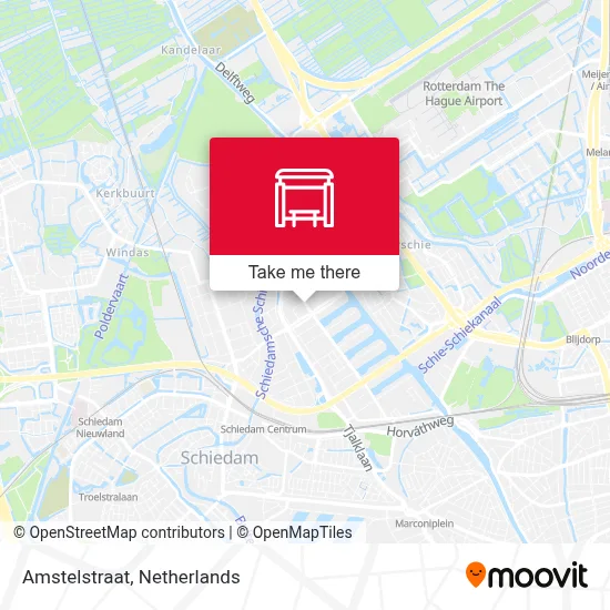 Amstelstraat Karte