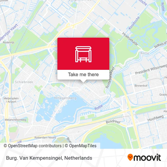 Burg. Van Kempensingel map