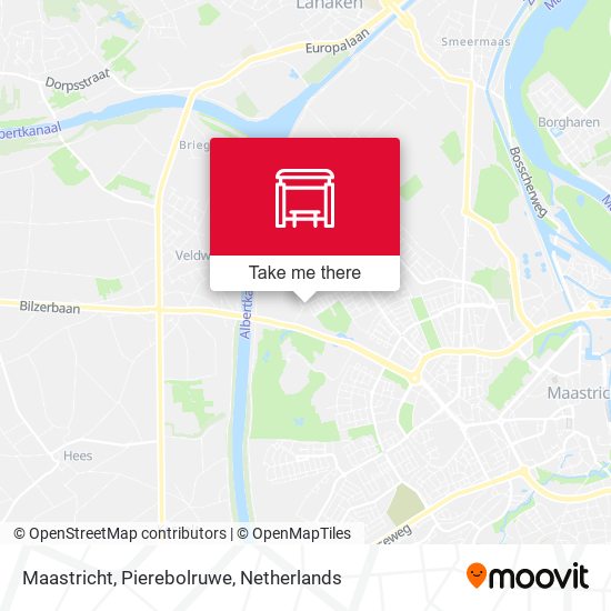 Maastricht, Pierebolruwe map