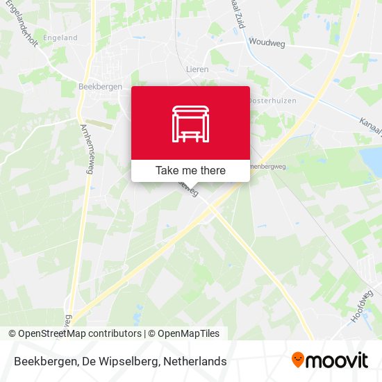 Beekbergen, De Wipselberg map