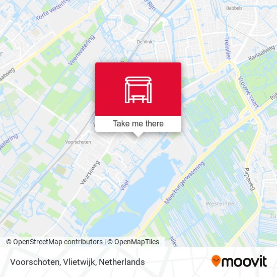Voorschoten, Vlietwijk map