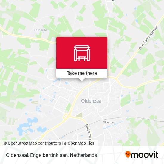 Oldenzaal, Engelbertinklaan map