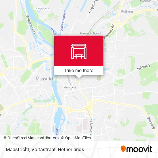 Maastricht, Voltastraat map