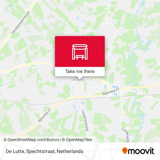 De Lutte, Spechtstraat map