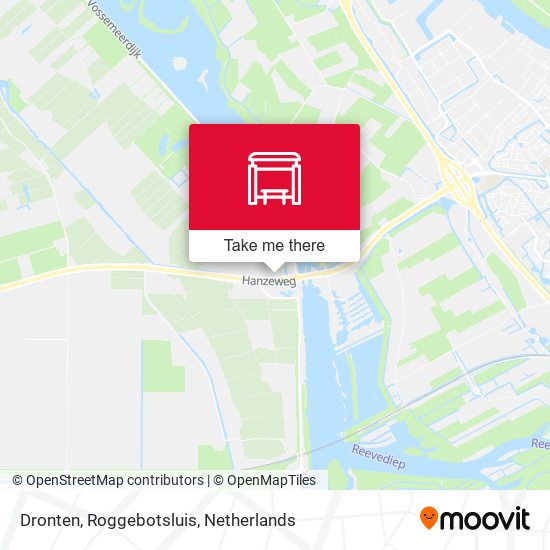 Dronten, Roggebotsluis map