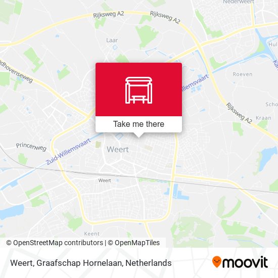 Weert, Graafschap Hornelaan map