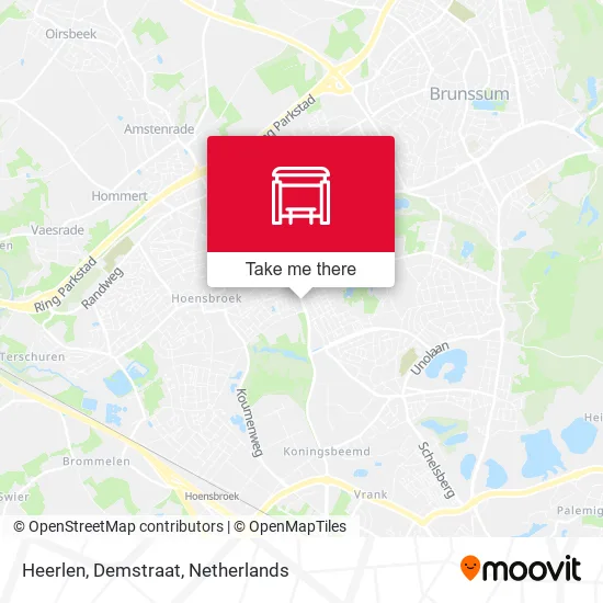 Heerlen, Demstraat map