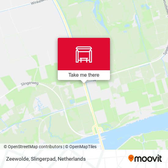 Zeewolde, Slingerpad map