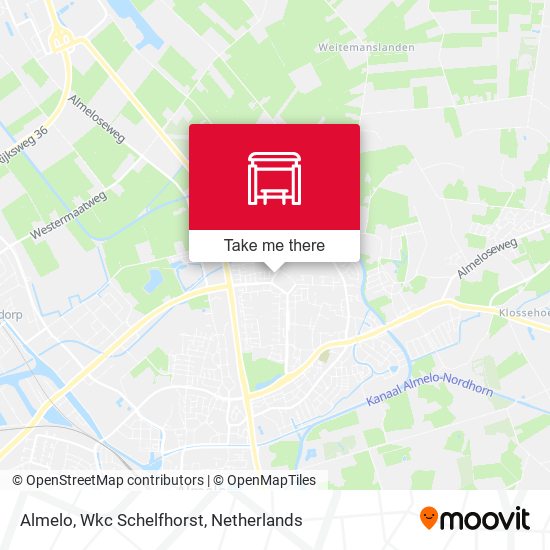 Almelo, Wkc Schelfhorst map