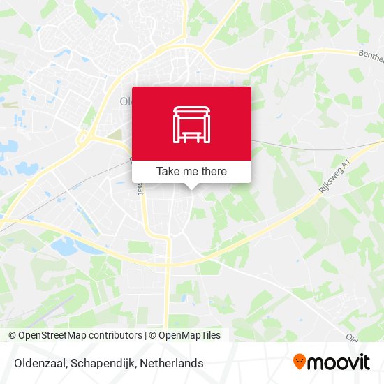 Oldenzaal, Schapendijk map