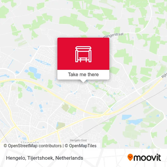 Hengelo, Tijertshoek map