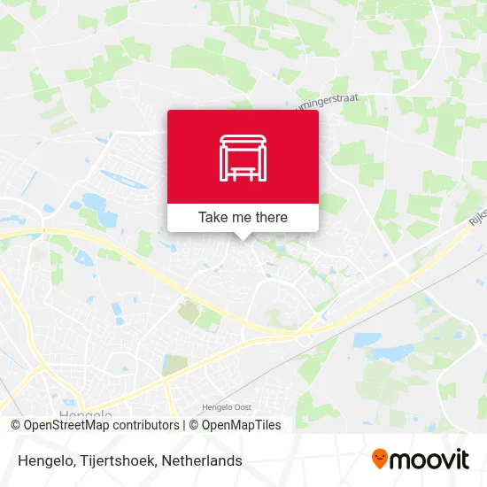 Hengelo, Tijertshoek map