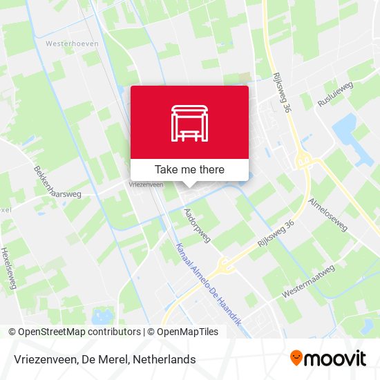 Vriezenveen, De Merel map