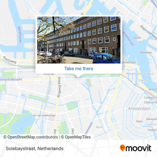 Solebaystraat Karte
