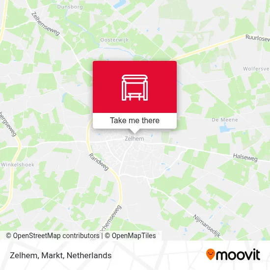 Zelhem, Markt map