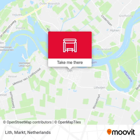 Lith, Markt map