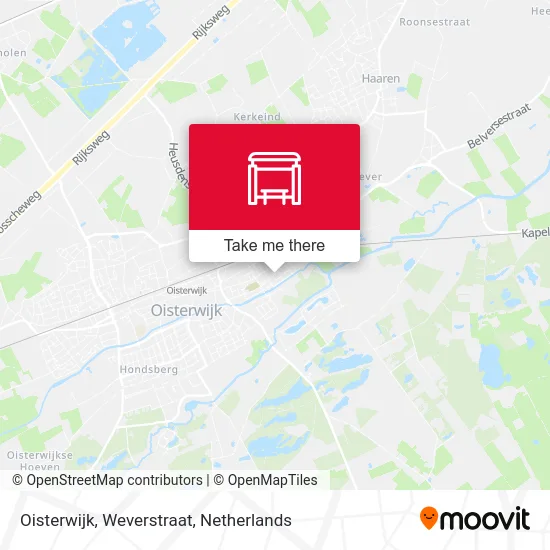 Oisterwijk, Weverstraat map