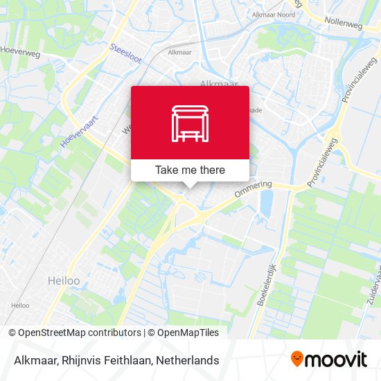 Alkmaar, Rhijnvis Feithlaan map
