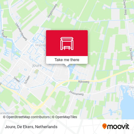 Joure, De Ekers map