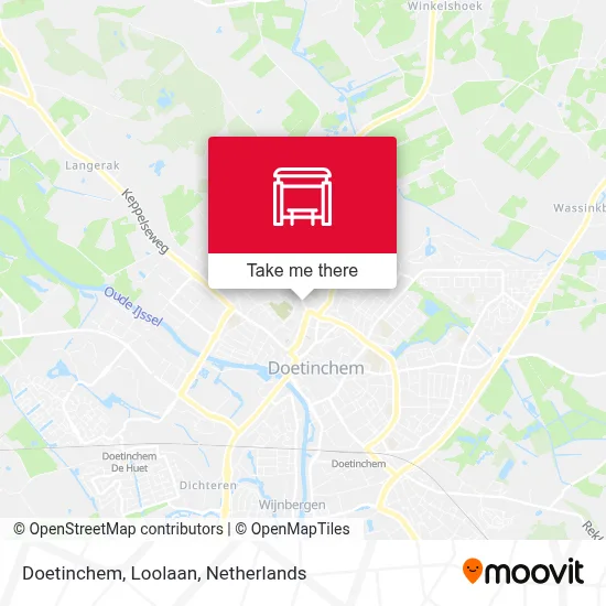 Doetinchem, Loolaan map