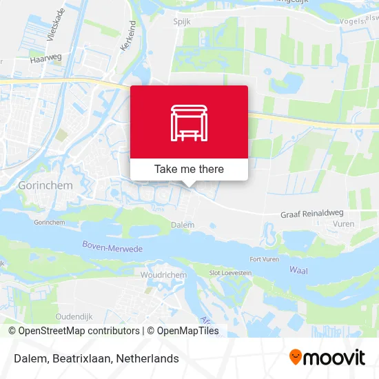 Dalem, Beatrixlaan map