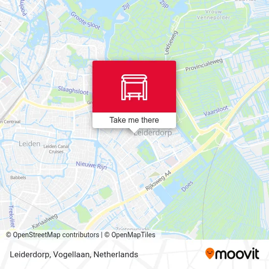 Leiderdorp, Vogellaan map