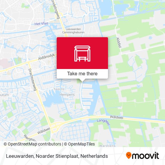 Leeuwarden, Noarder Stienplaat map