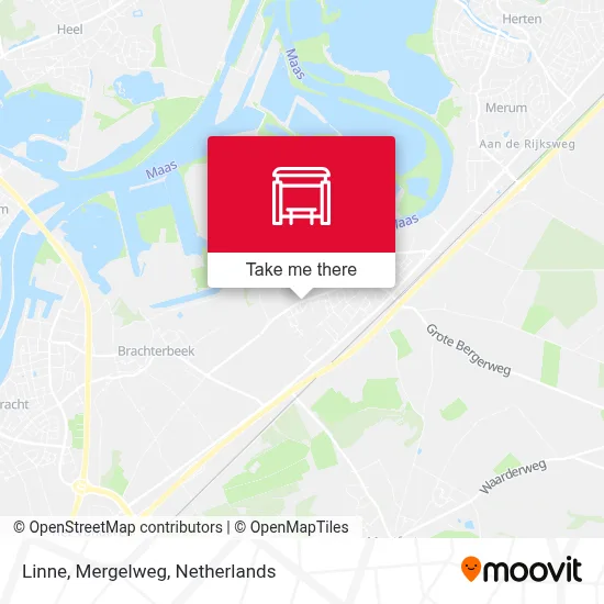 Linne, Mergelweg map