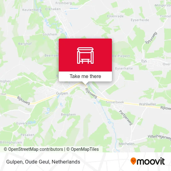 Gulpen, Oude Geul map