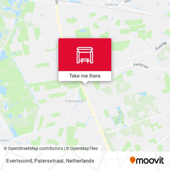 Evertsoord, Patersstraat map