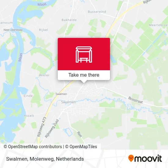 Swalmen, Molenweg Karte