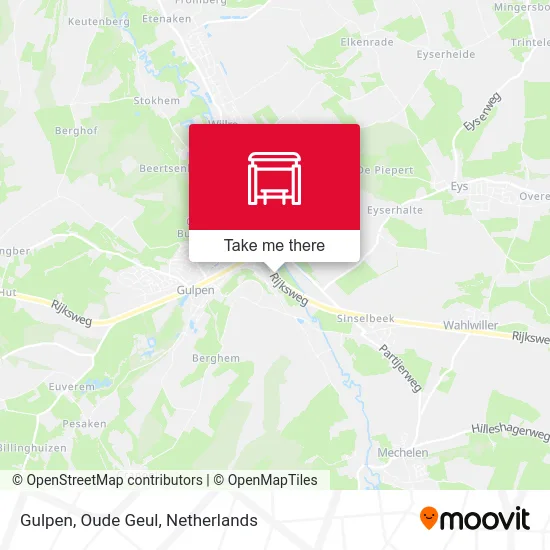 Gulpen, Oude Geul map