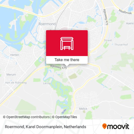 Roermond, Karel Doormanplein Karte