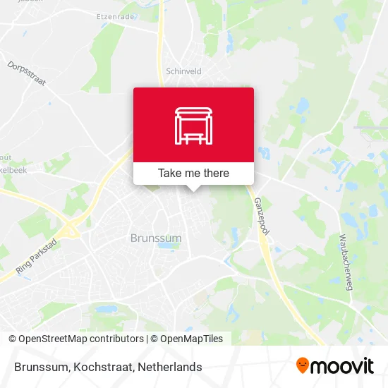 Brunssum, Kochstraat map