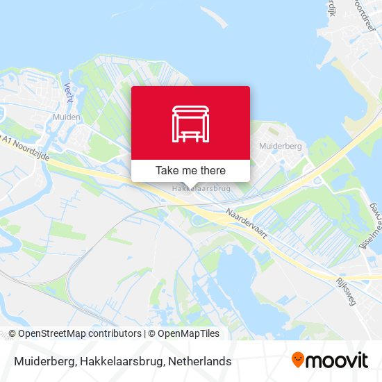 Muiderberg, Hakkelaarsbrug map